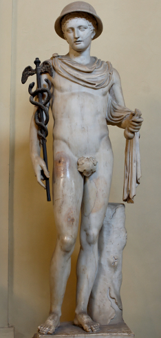 Statue: Hermes Chiaramonti